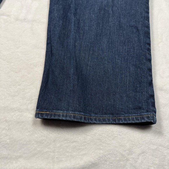 Carhartt FR Jeans Mens 50x32 Blue Relaxed Fit Straight Leg Denim Medium Wash - Picture 11 of 16